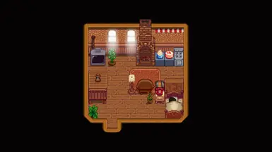 Farmer taking a nap after baking cakes all morning