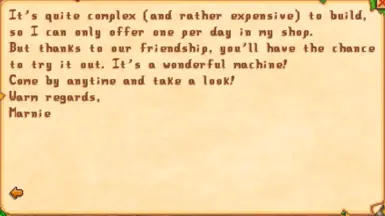 Marnie's letter when you reach 6 hearts with her (Part 2)
