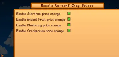 Mod Config Menu