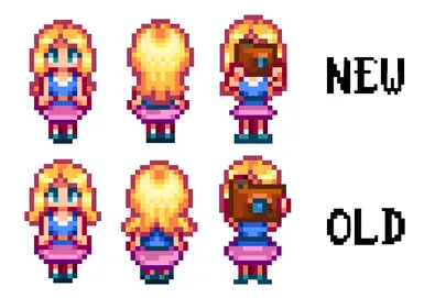 Haley - Sprite Touchups (CP) at Stardew Valley Nexus - Mods and community