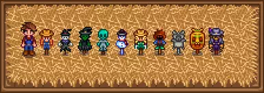 New, short, scarecrows
