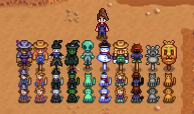 Cute Animal Scarecrows