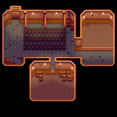 Cellar layout