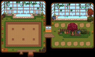 this is an outdated screenshot; there are now 16 tree spaces to accommodate two of each tree