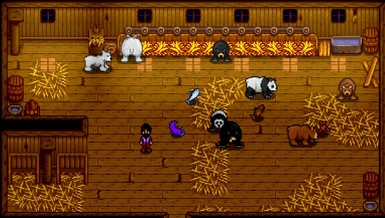 A barn full of bears