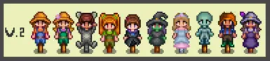 Old Scarecrows XNB - Version 2 (Snow Princess)