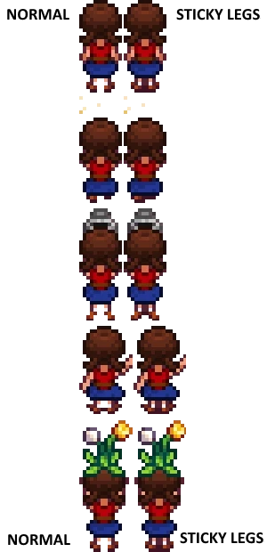 Base Sprite Comparison -Berets Face not included-