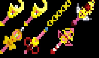 MissCoriel's Sailor Moon Weapons