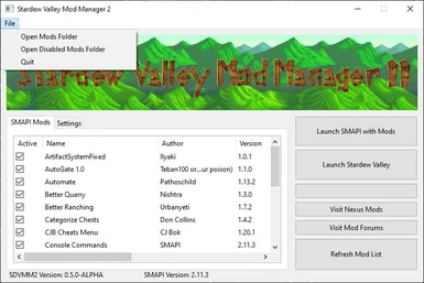 how to use nexus mod manager first time