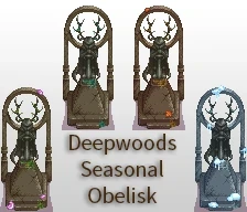 DeepWoods Seasonal Obelisk