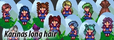 Karinas long hair