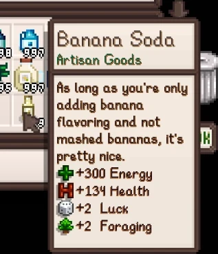 Buffs for all soda types!