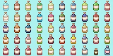 Simplified Cream Bottles