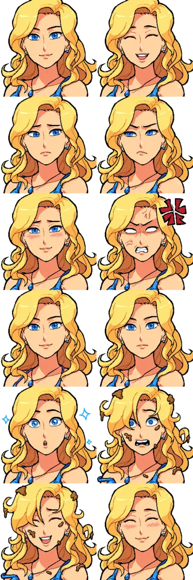 FlashShifter on X: talkohlooeys on Nexus Mods designed HD portraits of the  SVE characters, perfectly capturing their personalities! Check out their  portrait mod here:  #StardewValley  #StardewValleyExpanded