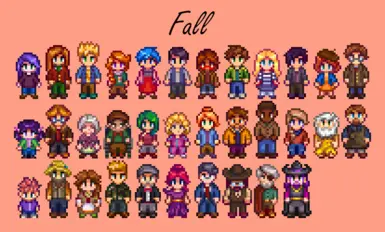 Seasonal villager outfits stardew valley как установить