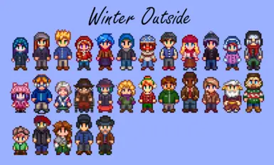 Seasonal Outfits - Slightly Cuter Aesthetic at Stardew Valley Nexus ...