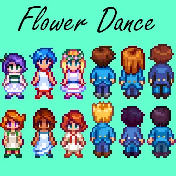 Seasonal Outfits - Slightly Cuter Aesthetic at Stardew Valley Nexus ...