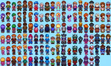 Seasonal Outfits - Slightly Cuter Aesthetic at Stardew Valley Nexus ...