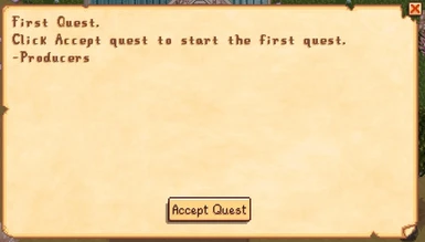 Quest Start Mail