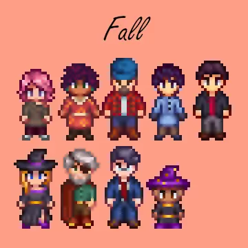 Seasonal Outfits - Slightly Cuter Aesthetic for SVE at Stardew Valley ...