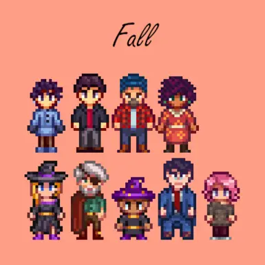 Seasonal Outfits For Sve (vanilla Style) At Stardew Valley Nexus - Mods 