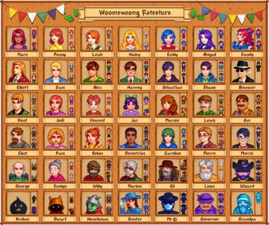 all character portraits and sprites