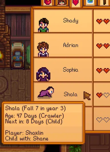 Haley and Leah's daughter at Stardew Valley Nexus - Mods and community