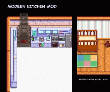 Modern kitchen screen