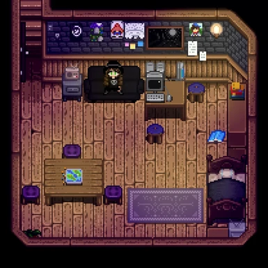 Sebastian's bedroom