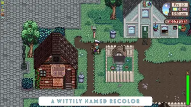 With Recolor installed - A Wittily Named Recolor