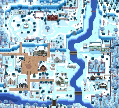 Town - Winter