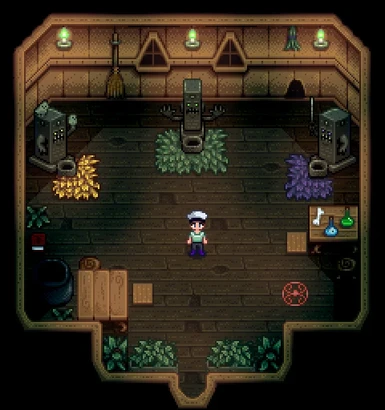 Inside Witch's Hut
