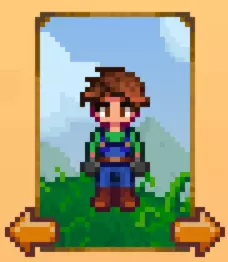 Farmer with black Gloves