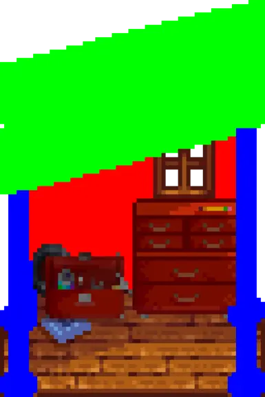 PaintMask affected area example.