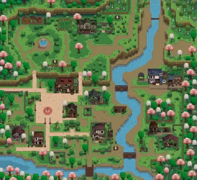with Stardew Foliage Redone ﻿Mod