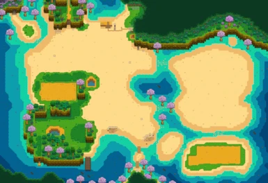 Larger Beach Farm Map