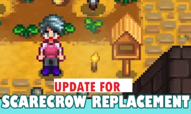 Bird Feeder Scarecrow Replacement (XNB Mod Update for 1.11) at Stardew ...