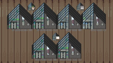 Black (Original) - More glass buildings exterior + corresponding icons
