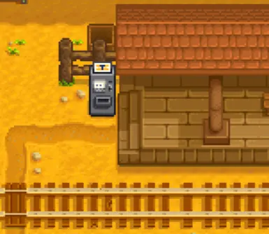 Railroad ticket machine
