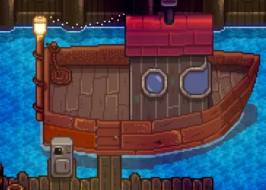 Boat tunnel ticket machine