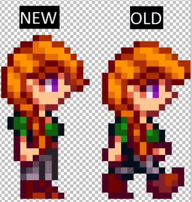 Leah - Better Side View Hairstyle at Stardew Valley Nexus - Mods and ...