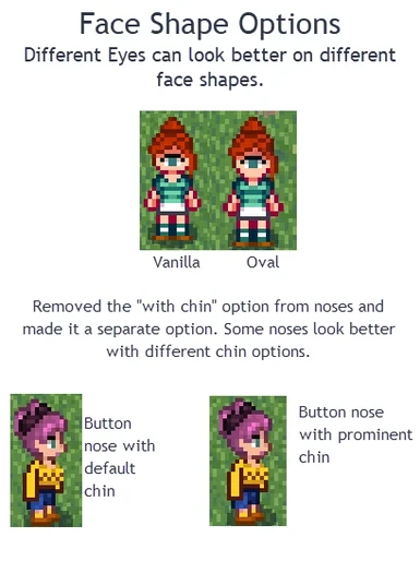 Face Options