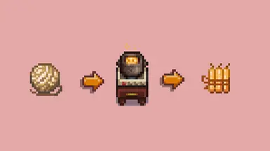 You can now use yarn to make candles with my Bees Plus mod