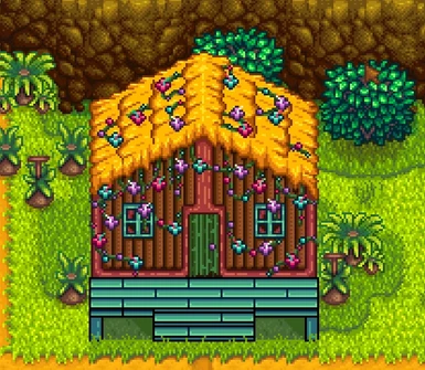 Flower Island Hut