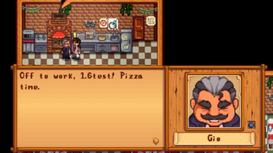 (NEW!) Say 'Hi!' to Gio, the new Pizzeria owner and chef!