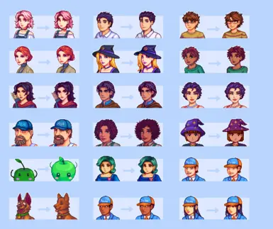 SVE Facelift (Portrait Mod) at Stardew Valley Nexus - Mods and community