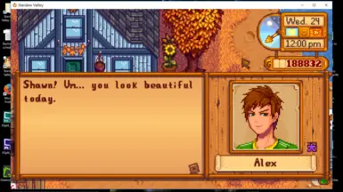 Flirty heart dialogue