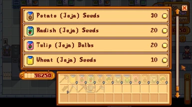 Seeds are available at JojaMart. If you have completed the Community Center, you can install Joja Online for access.