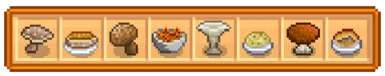 Addon Mushrooms and Dishes
