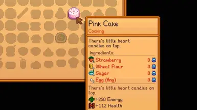 Strawberry Pink Cake at Stardew Valley Nexus - Mods and community